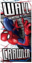 Spiderman Wall Crawler strandlaken - 140 x 70 cm. - Spider-Man handdoek