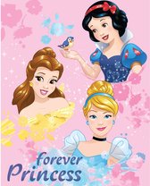 Disney Princess Fleeceplaid Forever - 110 x 140 cm - Polyester