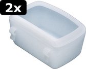 2x VOER/DRINKBAK ATLAS VERVOERSBOX S