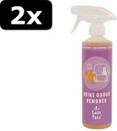 2x EASYPETS URINE ODOUR REMOVER 500ML