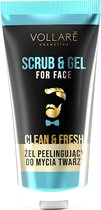 VOLLARE Scrub & Gel For Facial Cleansing Men