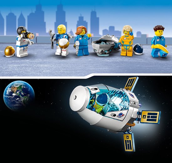 LEGO City 60349 La Station Spatiale Lunaire