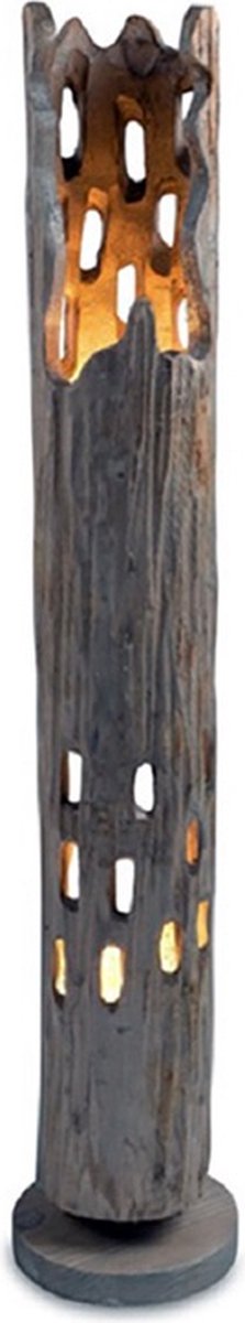 Lamp - Boomstam - 18x118cm - Hout.