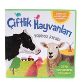 Çiftlik Hayvanları Yapboz Kitabı - Turkse Kinderboeken - Puzzel boek