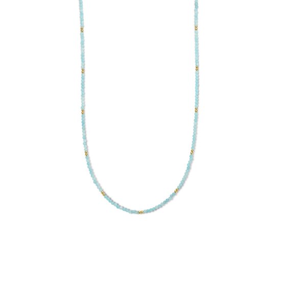 Cataleya Jewels Collier Amazoniet 2,2 mm 40 + 4 cm