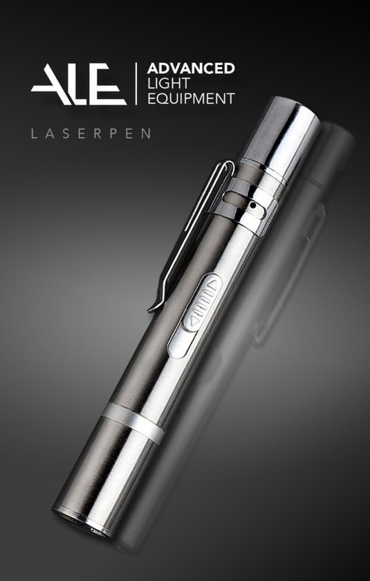 ALE multifunctionele laserpen - kattenspeeltje - kantoor - USB oplaadbaar - laserstraal, UV licht en led licht