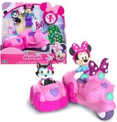 Minnie, voertuig met 1 beeldje 7,5 cm en 1 accessoire, scootermodel met zijspan, speelgoed voor kinderen vanaf 3 jaar, MCN182