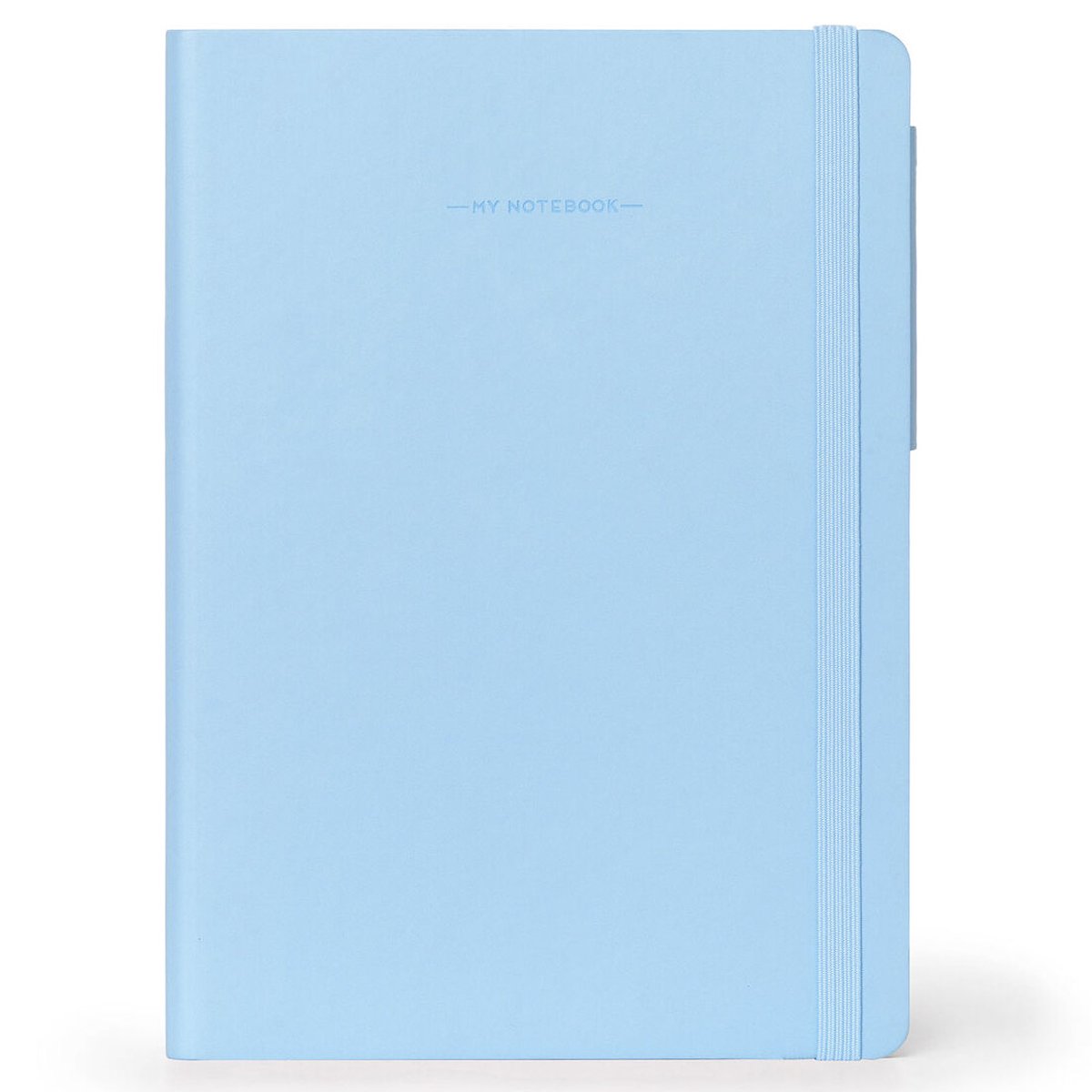 Legami My Notebook Large Sky Blue - Blanco