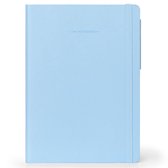 Legami My Notebook Large Sky Blue - Blanco