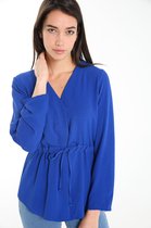 Cassis Dames Soepel en getailleerd hemd - Blouse - Maat 46