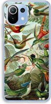 Case Company® - Xiaomi Mi 11 Lite hoesje - Haeckel Trochilidae - Soft Cover Telefoonhoesje - Bescherming aan alle Kanten en Schermrand