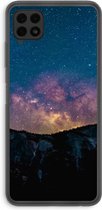 Case Company® - Samsung Galaxy A22 4G hoesje - Travel to space - Soft Cover Telefoonhoesje - Bescherming aan alle Kanten en Schermrand