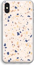 Case Company® - iPhone X hoesje - Terrazzo N°23 - Soft Cover Telefoonhoesje - Bescherming aan alle Kanten en Schermrand