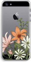 Case Company® - iPhone 5 / 5S / SE (2016) hoesje - Floral bouquet - Soft Cover Telefoonhoesje - Bescherming aan alle Kanten en Schermrand