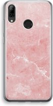 Case Company® - Huawei P Smart (2019) hoesje - Roze marmer - Soft Cover Telefoonhoesje - Bescherming aan alle Kanten en Schermrand