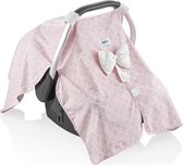 Baby Jem Draagstoel deken - Kinderwagen Accessoires - Babyzitje -  Roze