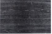 Atmosphera Placemat set van 4 - Authentiek hout look - Ebony - 45 x 30 cm - Onderleggers