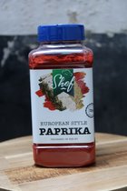 Shef - kruiden en specerijen - Paprikapoeder - zoet - Paprika powder - sweet - 500g