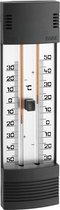 TFA Maxima Minima thermometer zwart