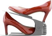 Schoenen organizer - 20 stuks - Grijs  - Verstelbaar