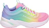 Skechers Colortastic meisjes sneaker - Multi - Maat 37