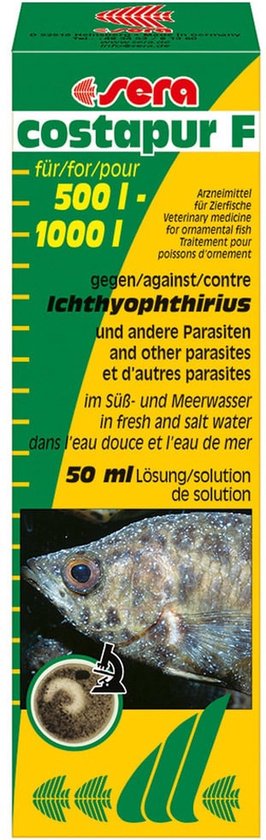Costapur F 100 ml - Sera Aquarium Medicijn