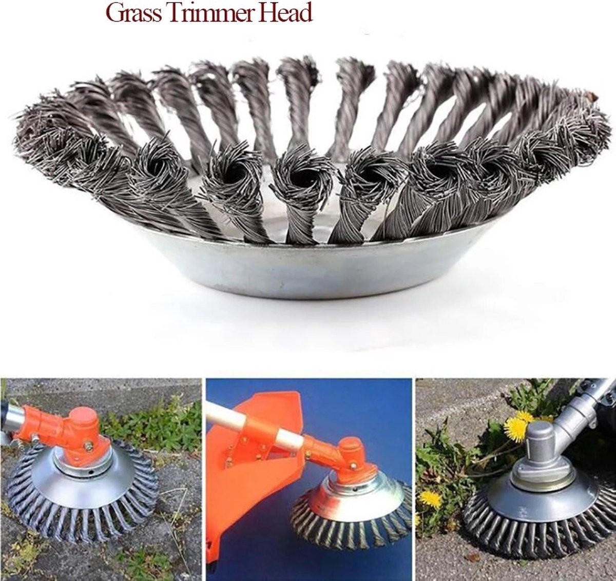 gras trimmer head / head onkruidborstel