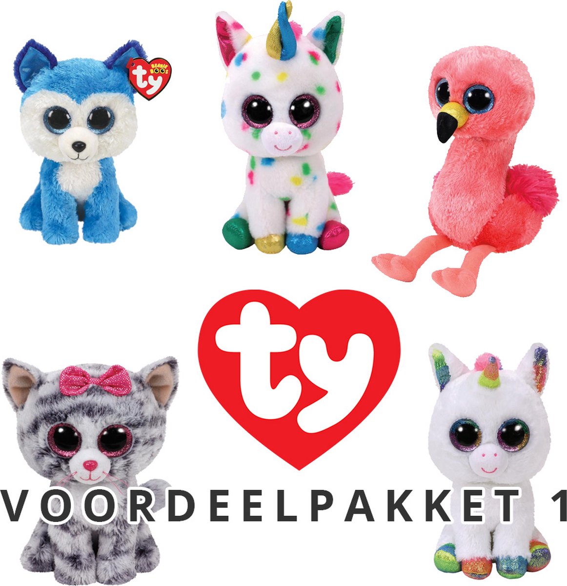 Ty Beanie Boo Precious hond 24cm