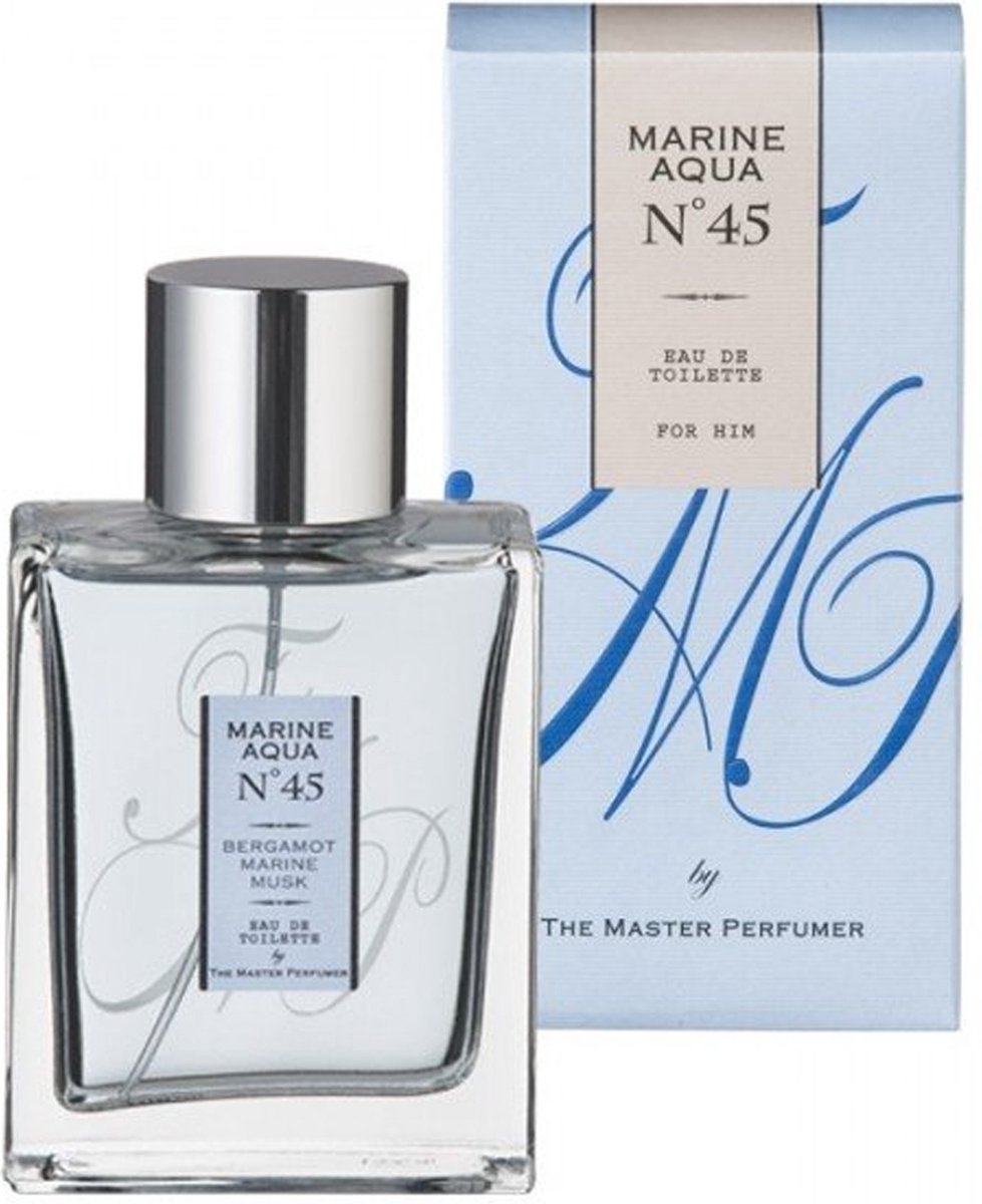 Goedkoopste The Master Perfumer Herenparfum Eau De Toilette Marine Aqua N°45 - 100 ml