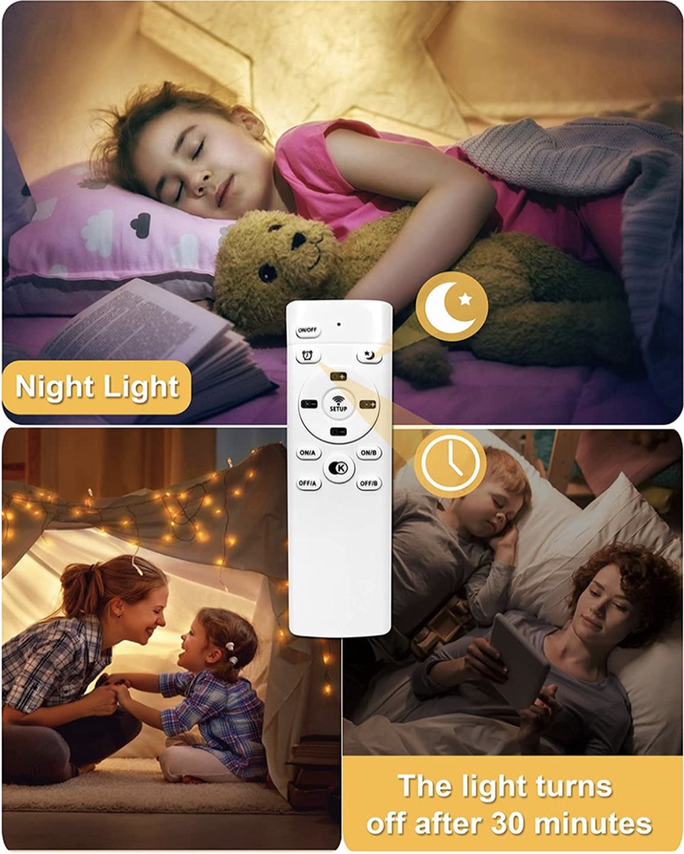 Plafonnier LED Lampe moderne pour enfants salon Lampe de chambre d'enfants  Plafonnier Plafonnier nuage Bois Gradation en continu avec télécommande  Avec fonction veilleuse Plafonnier de chambre,50cm : : Luminaires  et Éclairage