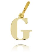 Goud Hanger Letter G 14 karaats