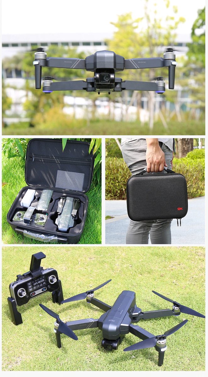 LUXWALLET Skyline 4K Drone met Gimbal thumbnail 6