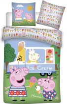 Peppa Pig Dekbedovertrek 100 x 140 cm