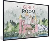 Cadre photo avec affiche - Énonciations - Citations - Fille - Chambre des filles - Kids - Bébé - Meiden - 60x40 cm - Cadre pour affiche