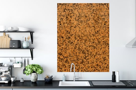 Affiche Oranje - Galets - Granit - 90x120 cm