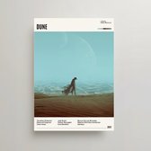 Dune Poster - Minimalist Filmposter A3 - Dune Movie Poster - Timothee Chalamet Merchandise  - Vintage Posters