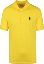 Lyle and Scott - Polo Geel - XL - Modern-fit