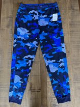 Bjorn Borg Pyjamabroek blauw legerprint maat L