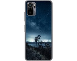 Telefoonhoesje Geschikt voor Xiaomi Geschikt voor Redmi Note 10 Pro hoesje - Sterrenhemel - Zee - Tropisch - Jongens - Meisjes - Kinderen - Siliconen Telefoonhoesje Telefoonhoesje