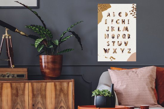 Stickers Stickers muraux - Citations - Alphabet - Dictons - Enfants - Kids - Bébé - 40x60 cm - Feuille adhésive