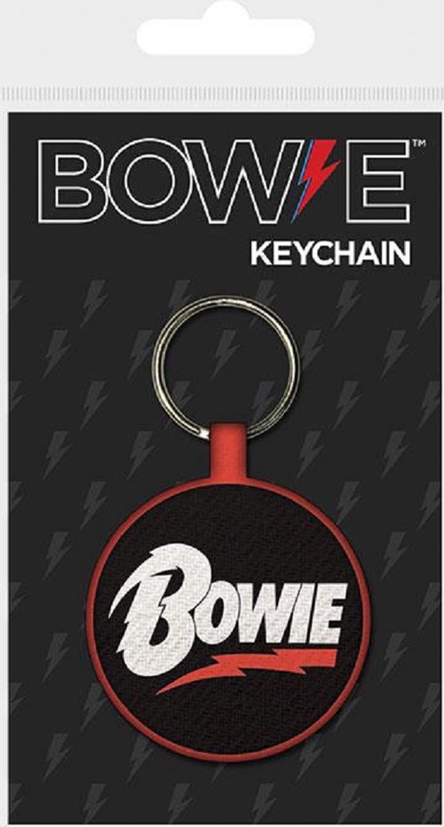 David Bowie - Stoffen Sleutelhanger