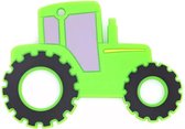 Bijtketting- Kauwketting- Tractor- Trekker- Groen