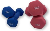 Padisport - Dumbell Padisport - Dumbell Dumbells 2 & 3 kg - Krachttraining - Gewichten kg - Krachttraining - Gewichten kg