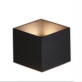 Dekubo Kubus Premium Nordic wandlamp - Zwart & Goud - Up & Down - 3000k - Warm Wit Licht