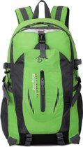 Faseras Outdoor Camping Rugzak - 17 Inch Laptopvak - Waterafstotend - Wandel Rugzak - Groen - 40L