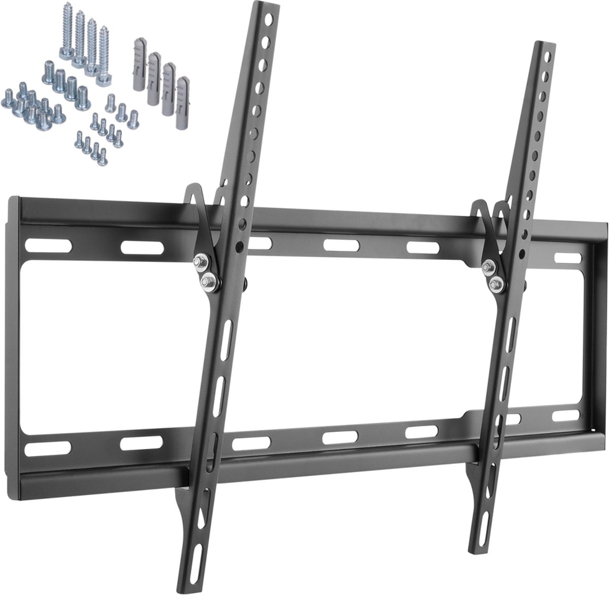 TV beugel - Monitor beugel - Kantelbaar - Max. gewicht: 35 kg - 37 t/m 70 inch - Mat zwart - Allteq