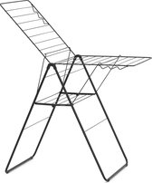 Brabantia HangOn Séchoir à linge - 20 mètres - Matt Black