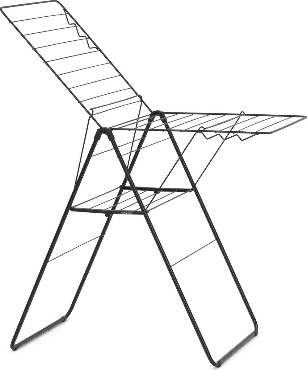 Brabantia HangOn Droogrek 20 Meter - Matt Black