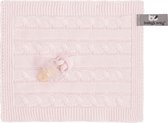 Baby's only speendoekje cable classic roze
