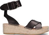 VIA VAI Gianna Espadrilles - Met Sleehak - Dames - Zwart - Maat 37